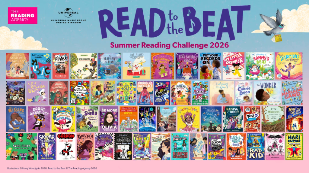 books recommended in the summer reading challenge 2026 read to the beat