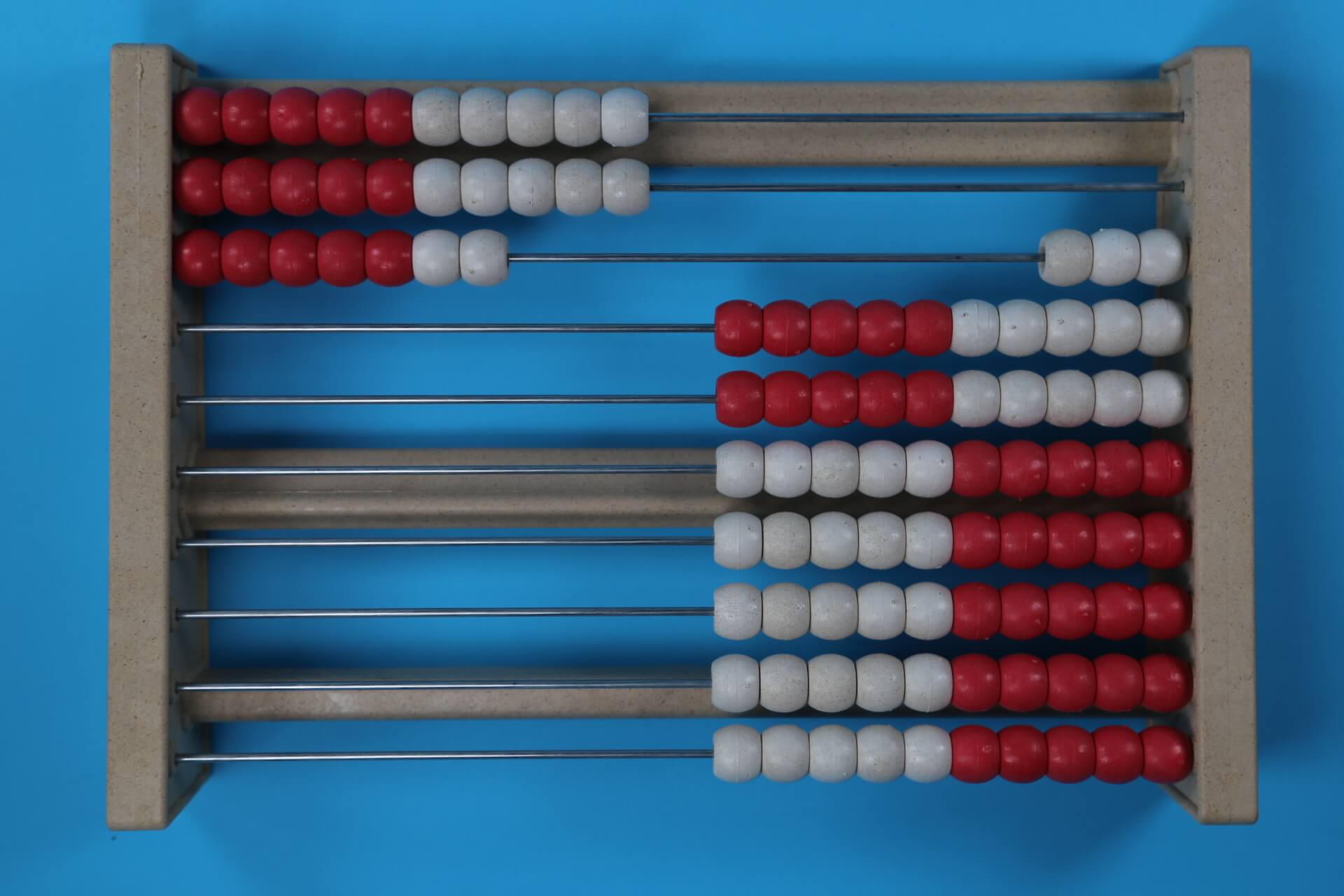 27 beads on a 100 bead rekenrek