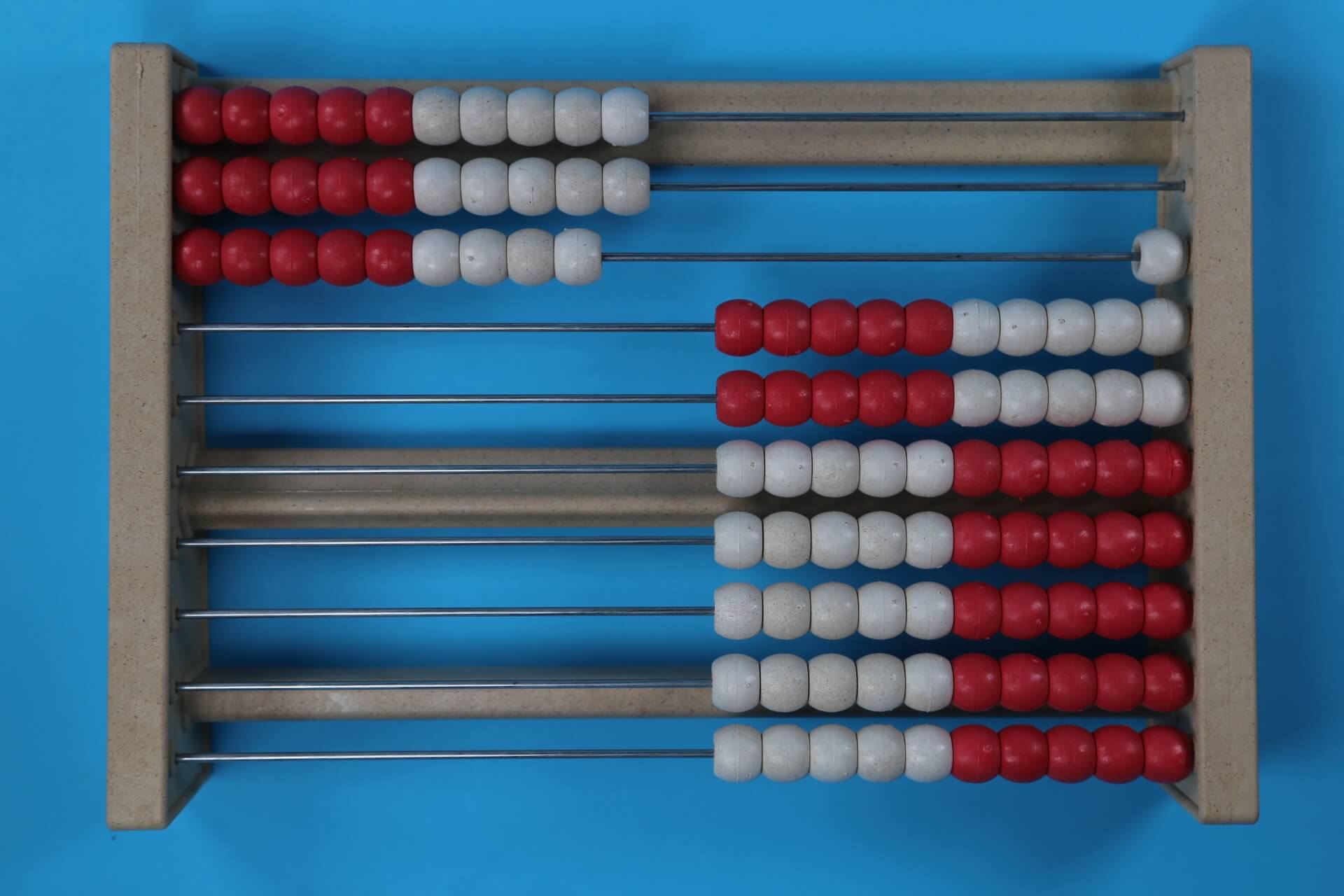 29 beads on a 100 bead rekenrek