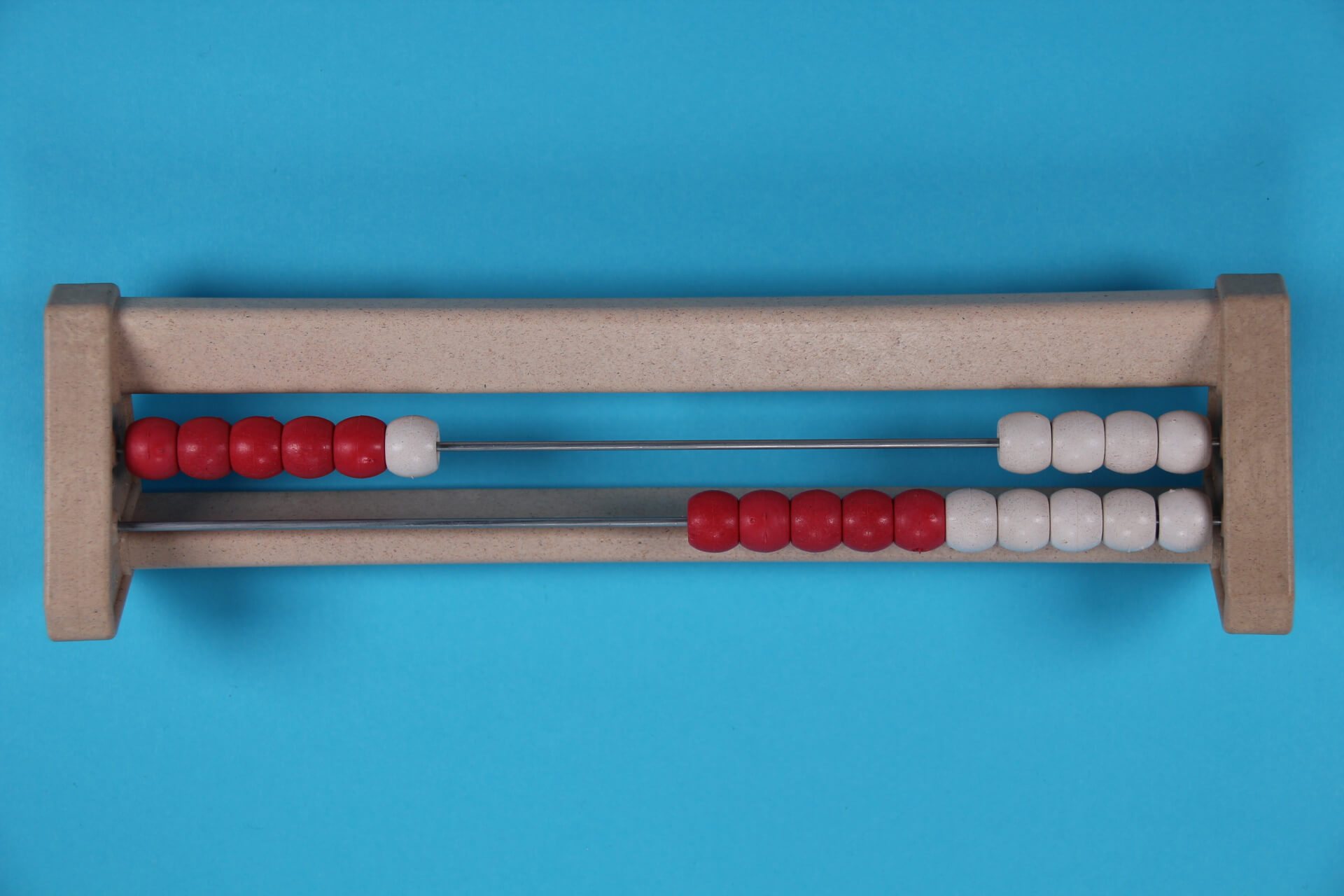6 beads on 20 bead rekenrek