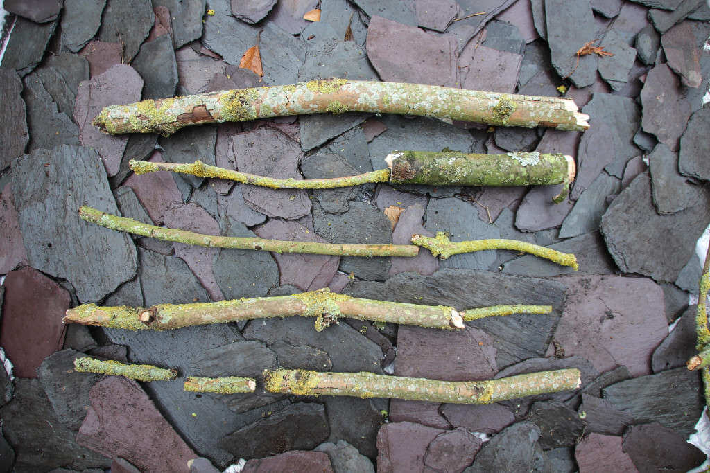 making the same length in different ways with sticks